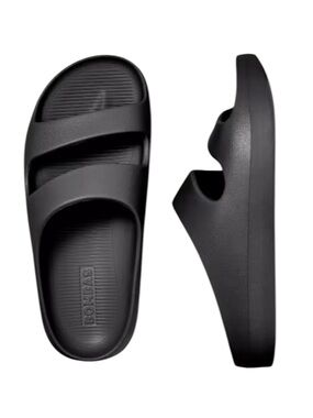Bombas Black Slide Sandals